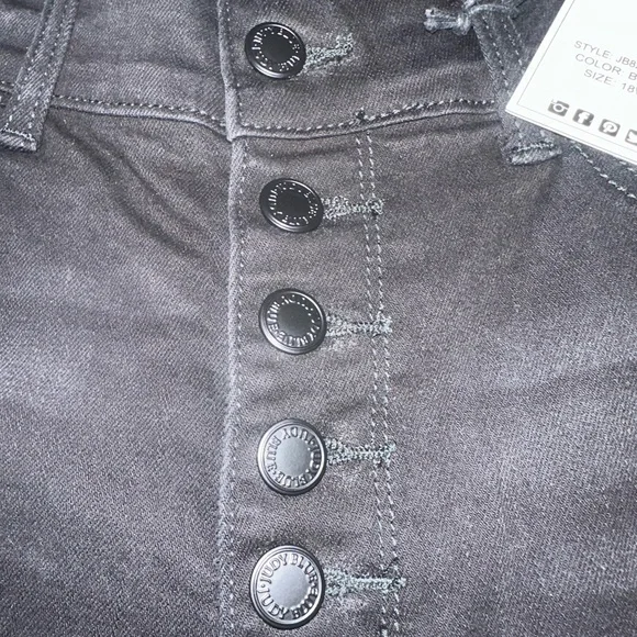 Judy Blue high waist skinny fit Black Jeans size 18W - Picture 2 of 7